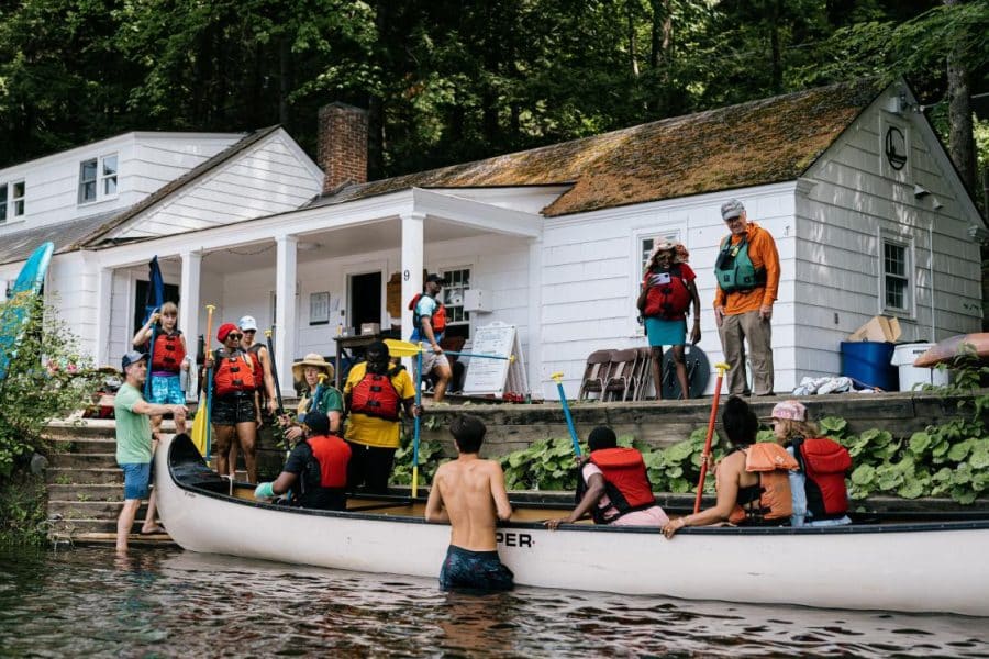 YALI Fellows Enjoy a Canoe Trip